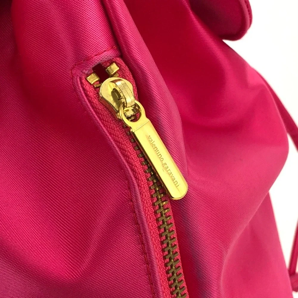 VALENTINO GARVANI SPORT PINK NYLON BACKPACK